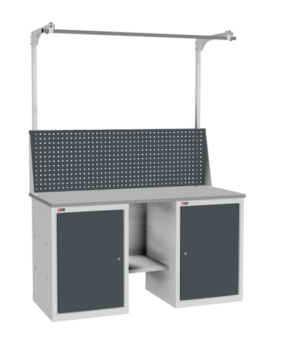 Слесарный верстак ВЛ-К-150-10+Э2